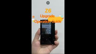 Z6 player How to upgrade firmware of Phinistec Z6 music player [upl. by Othella953]