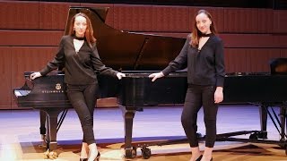 Maarder  Sonata for Two Pianos Ani amp Nia Sulkhanishvili [upl. by Savdeep]