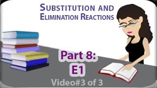 E1 vid 3 of 3 Unimolecular Beta Elimination With Hydride Shift and Zaitsevs Rule [upl. by Madda]