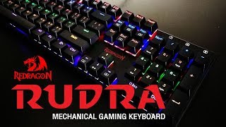 Redragon Rudra K565 Mechanical Keyboard [upl. by Aleiram]