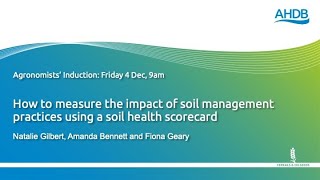 How to measure the impact of soil management practices using a soil health scorecard [upl. by Aniretac629]