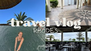 Travel Day Rhodes The Ixian Grand  Greece vlog 1 [upl. by Wilkinson]