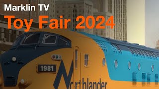 At the Toy Fair 2024 Model railroad innovations with Noch Faller Viessmann and Busch [upl. by Ellicec451]