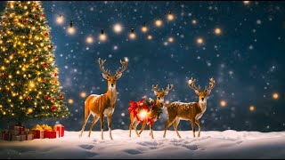 Peaceful Instrumental Christmas Music  Relaxing Christmas music quotSnowy Christmas Nightquot [upl. by Diantha261]