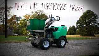 Turfware TR360 Review  Ride on spreader sprayer [upl. by Livia]