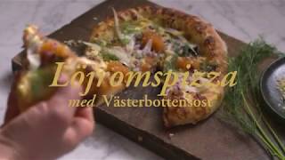 Löjromspizza med Västerbottensost® [upl. by Annirak]