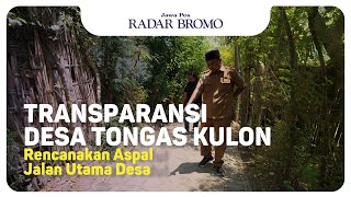 Pemerintah Desa Tongas Kulon Kecamatan Tongas Rencanakan Aspal Jalan Utama Desa [upl. by Kielty931]