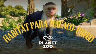 Planet Zoo Construindo um Habitat para Macaco Prego [upl. by Milstone]