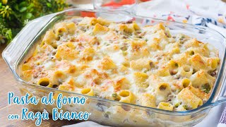 Pasta al Forno con Ragù Bianco  Ricetta Facile Pasta al Forno Bianca  55Winston55 [upl. by Zarla683]