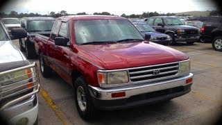 1996 Toyota T100 DX V6 Start Up Quick Tour amp Rev  252K [upl. by Mchail]