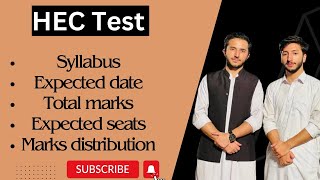 All About HEC Test  Expected date Syllabus Scholarship Expected merit Merit criteria  hec [upl. by Alba120]