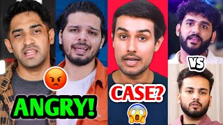 CASE on Dhruv Rathee 😱 Thugesh amp Lakshay ANGRY Fukra Insaan Vs Elvish Yadav Ashish Triggered [upl. by Yrrek]