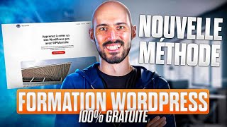 Formation WordPress gratuite  Créez un site professionnel en 5 étapes sans coder 🚀 [upl. by Accebber]