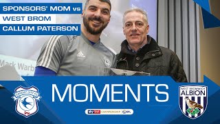 SPONSORS MAN OF THE MATCH vs WEST BROM  CALLUM PATERSON [upl. by Noak]