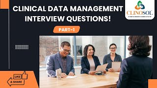 Clinical Data Management Interview Questions Part 1 clinicaldatamanagement interviewquestion cdm [upl. by Aicerg]