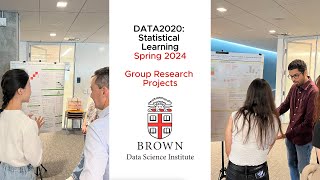 DATA 2020 Statistical Learning Spring 2024 Poster Session [upl. by Iroj110]