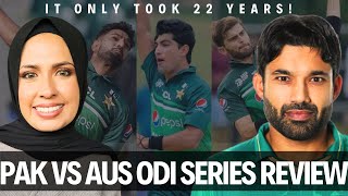 PAKISTAN vs AUSTRALIA ODI Series Review  RIZWANs captaincy  Pacers galore  Aussies distracted [upl. by Chemesh]