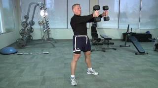 Dumbbell Lateral Squat [upl. by Odnumyer996]