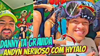 DANNYNHA TA GRÁVIDA DO ANDYN 😱FEZ TESTE DE GRÁVIDA 🤰 HYTALO FICOU NERVOSO 👀 [upl. by Modesty]