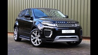 201666 Range Rover Evoque 20 TD4 Autobiography  2017 model year with windscreen navigation [upl. by Spillihp]