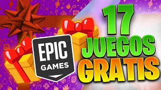 ¿Cuántos JUEGOS GRATIS de EPIC GAMES habrán por NAVIDAD 2023 [upl. by Aloel376]