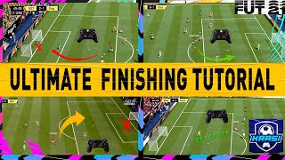 FIFA 21 ULTIMATE FINISHING TUTORIAL  SECRET SHOOTING TIPS amp TRICKS  HOW TO SCORE GOALS H2H amp FUT [upl. by Acirretahs]