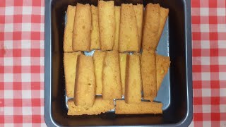 Cake Rusks Recipe Without Oven Without Butter Cake Rusks  Home Made Dry Cake Family Foodies [upl. by Xavier]