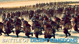 Battle Of Desert Kingdoms Sassanids Vs Aksum Empire  Total War Atilla Cinematic battle [upl. by Wong995]