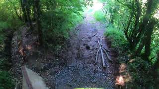 Bridleway FR74 Near Kilmersdon to Colliers way Cycle Track Orange Gyro 18th June 2024 [upl. by Raphael]