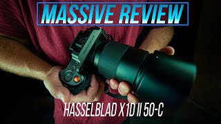 The HASSELBLAD X1D II 50C  MASSIVE REVIEW [upl. by Ayiotal]