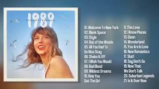 Taylor Swift  1989 Taylors Version Full Album [upl. by Noirb590]