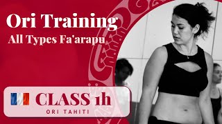 Cours de danse tahitienne 1h  TRAINING Faarapu [upl. by Daitzman]