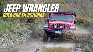 Ruta 4x4 en Jeep Wrangler en Asturias  IIIF150 B3 Pro [upl. by Erelia]