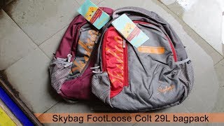 Skybag Footloose Colt 29L bagpackunboxing amp Review [upl. by Mosley]