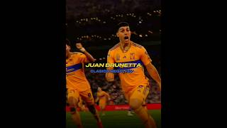 PARTIDAZO de Juan Brunetta🪄🐐  Rayados vs Tigres 2024 [upl. by Ricki891]