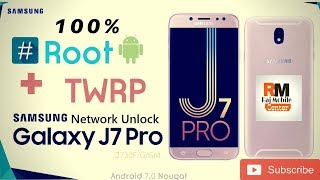 Samsung J730FJ7 Pro Root Network Unlock 100 Done 2018 [upl. by Evelinn]