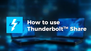 How to use Thunderbolt Share with Cable Matters Thunderbolt 4 Docking Station Model  107054 [upl. by Baynebridge328]