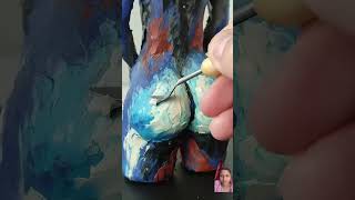 art sculpture painting sculpturing artist sculptured drawing sclupture clayartist [upl. by Avonasac]