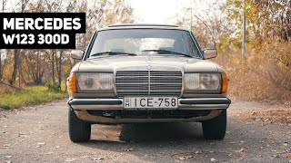 Mercedes W123 300D quottesztquot  az igazi ZÖLDSÉGES Merci [upl. by Vinni]