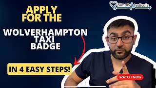 4 Easy Steps For Getting Your Wolverhampton Taxi Badge [upl. by Berky59]