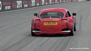 TVR Sagaris  Lovely Acceleration Sounds [upl. by Bloomer]