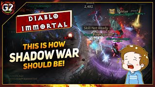 Shadow War  This is How It Should Be  Diablo Immortal [upl. by Eilloh]