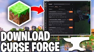 How To Download Curseforge For Minecraft  Download Mods and Modpacks [upl. by Jorge]