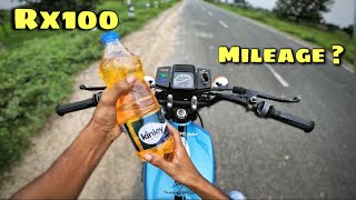 Yamaha Rx100 Mileage Test  2 Stroke Beast 🔥  Shocking Results 😱 [upl. by Mail789]