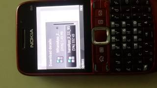 How to Install whatsapp on Nokia E63 [upl. by Elagiba]