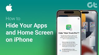 How To Hide Your Apps and Home Screen on iPhone  Keep Apps Hidden amp Secure  Guiding Tech [upl. by Enalahs310]