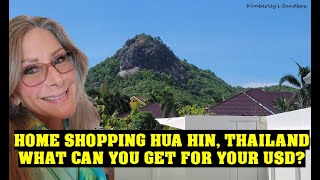 Home shopping in Hua Hin Thailand  What can you get for your USD [upl. by Barthel]