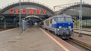 Pociąg Kończy Bieg 196 IC 1620 quotAsnykquot  EP09039 [upl. by Marozas354]