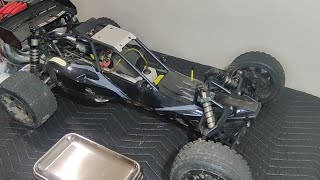 15 Scale 30cc RC Buggy FRAME SWAP Part 1 [upl. by Alper35]