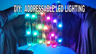 RGB LED Lighting Using Digispark ATTINY85 and WS2812B [upl. by Naic]